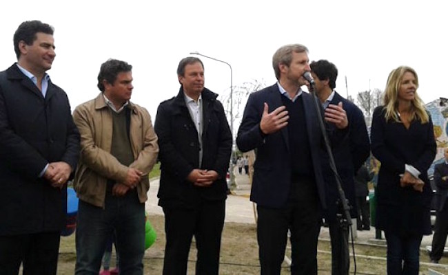 CASCALLARES Y FRIGERIO INAUGURARON OBRAS