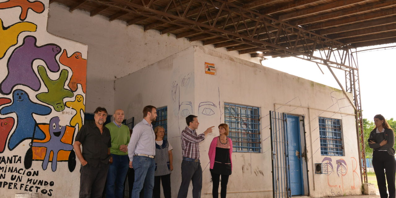 ESTEBAN ECHEVERRIA, EL MUNICIPIO REPARARA LOS DAÑOS EN LA ESCUELA 48
