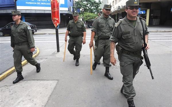 LLEGAN LAS FUERZAS FEDERALES A LOS PRIMEROS DISTRITOS