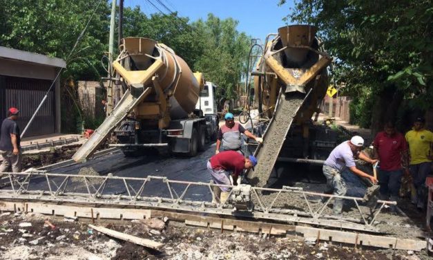 CASCALLARES SUPERVIZO OBRAS EN EL DISTRITO