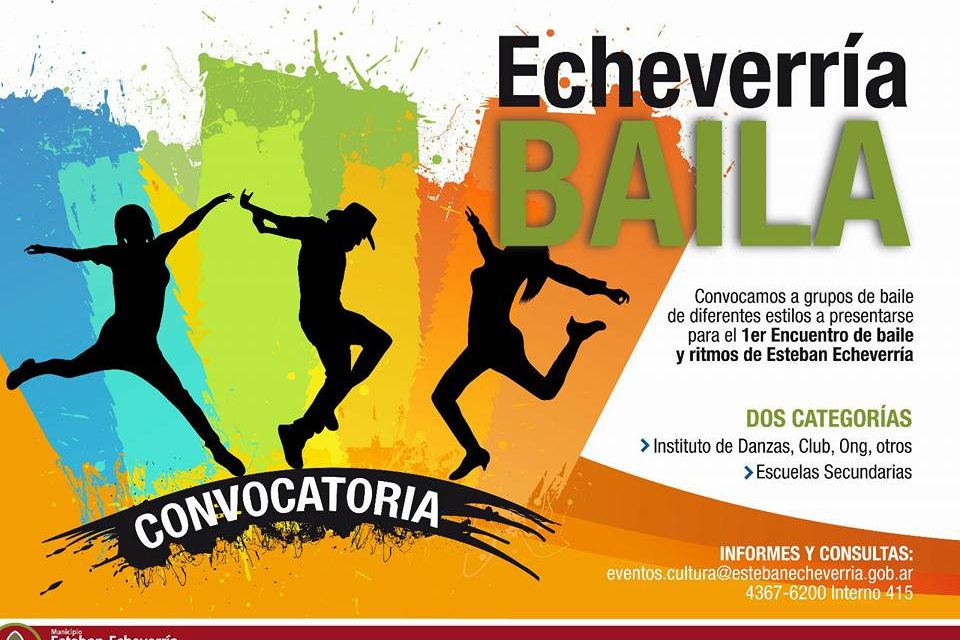 ECHEVERRIA BAILA, YA ESTA ABIERTA LA INNSCRIPCION