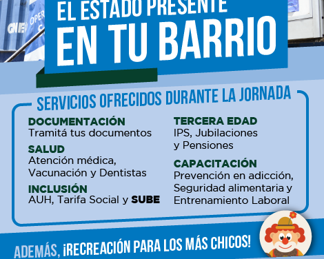EL ESTADO EN TU BARRIO LLEGA A SAN JOSE