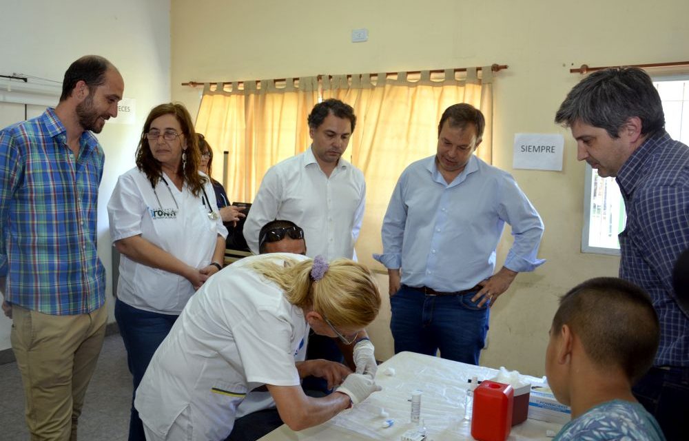 CASCALLARES INAUGURO CENTRO DE TESTEO RAPIDO DE HIV