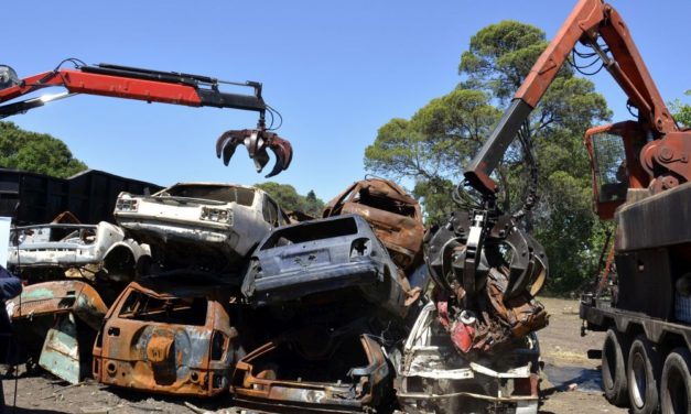 BROWN, PONEN EN MARCHA PROGRAMA DE COMPACTACION DE VEHICULOS Y CHATARRAS