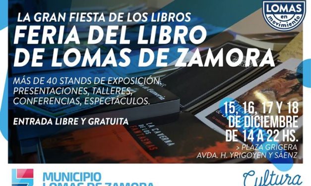 COMENZO LA PRIMERA FERIA DEL LIBRO DE LOMAS DE ZAMORA