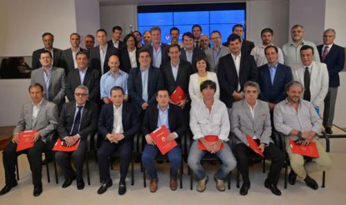 SEGURIDAD, INTENDENTES FIRMARON CONVENIO CON NACION Y PROVINCIA