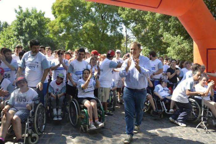MARATON POR EL DIA DE LA DISCAPACIDAD EN BROWN