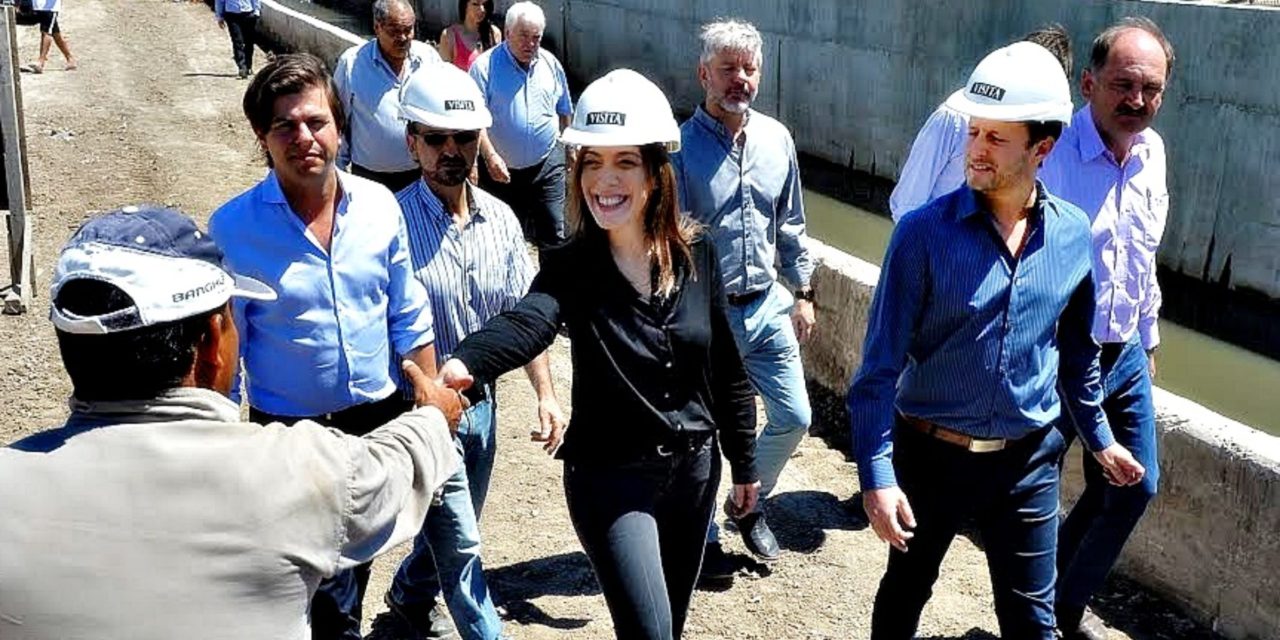 LOMAS DE ZAMORA, VIDAL RECORRIO LAS OBRAS DEL ARROYO DEL REY