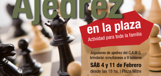 CONTINUA EL AJEDREZ EN LAS PLAZAS EN ECHEVERRIA