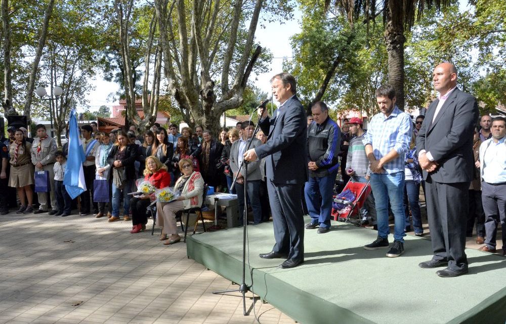 ANIVERSARIO DE CLAYPOLE, CASCALLARES ANUNCIO OBRAS PARA LA CIUDAD