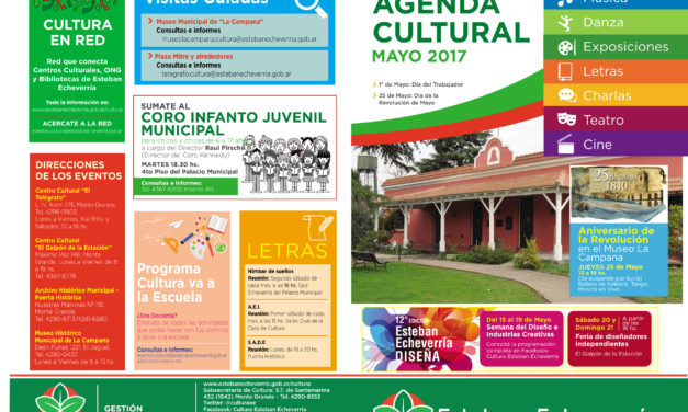 ECHEVERRIA. AGENDA CULTURAL PARA ESTE FINDE
