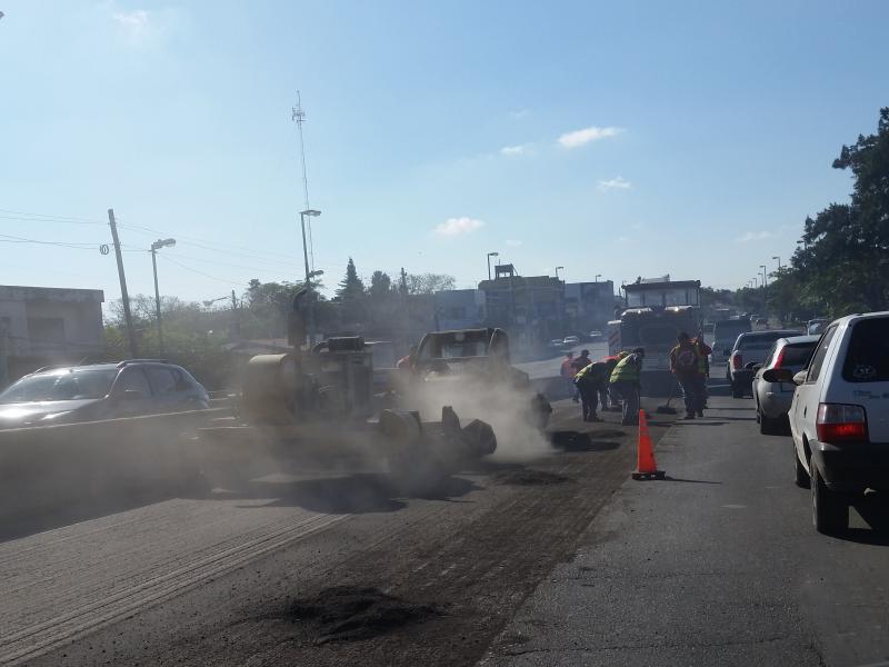 LOMAS DE ZAMORA, AVANZA LA REPAVIMENTACION EN JUAN XXIII