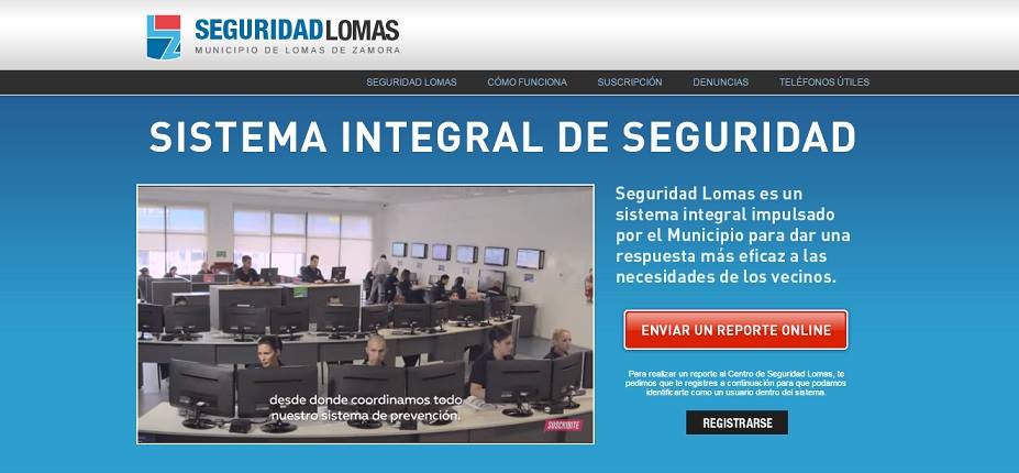 SE IMPLEMENTO «ALERTA LOMAS»