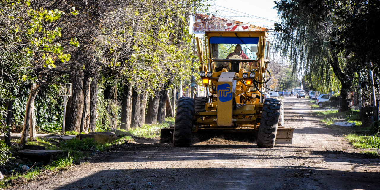 OBRAS DE ASFALTO EN PRESIDENTE PERON CON FONDOS MUNICIPALES