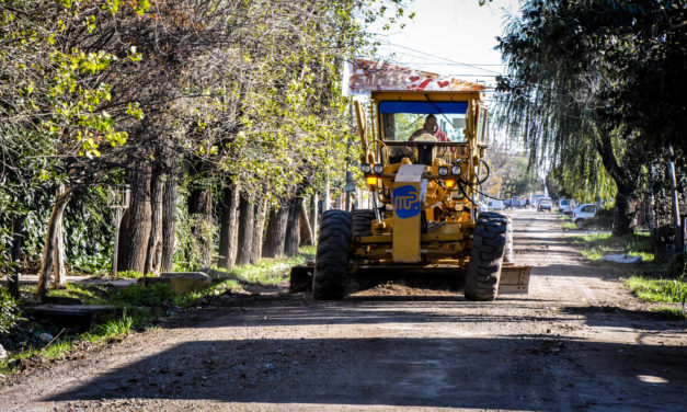 OBRAS DE ASFALTO EN PRESIDENTE PERON CON FONDOS MUNICIPALES
