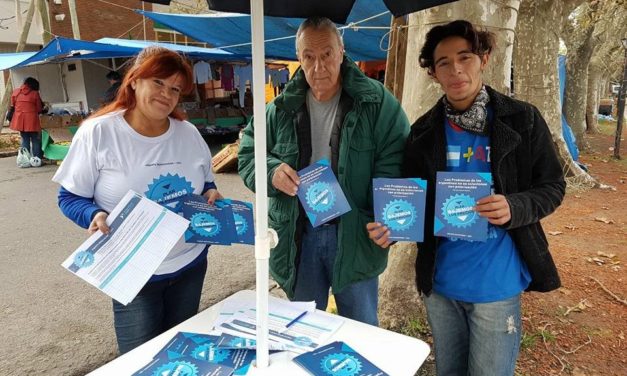 «BAJEMOS LOS PRECIOS» EL FR LANZO SU CAMPAÑA EN ALMIRANTE BROWN