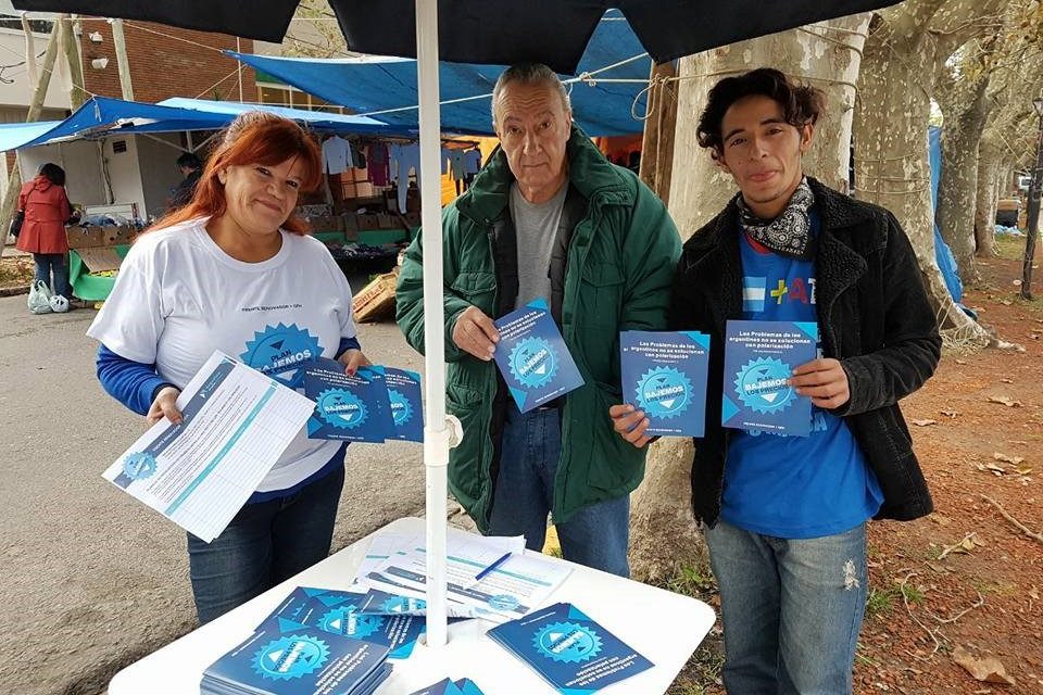 «BAJEMOS LOS PRECIOS» EL FR LANZO SU CAMPAÑA EN ALMIRANTE BROWN