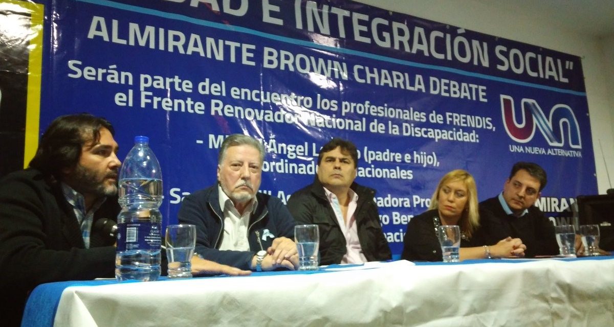 DISCAPACIDAD, CHARLA DEBATE ORGANIZADA POR EL MASSISMO EN  ALMIRANTE BROWN