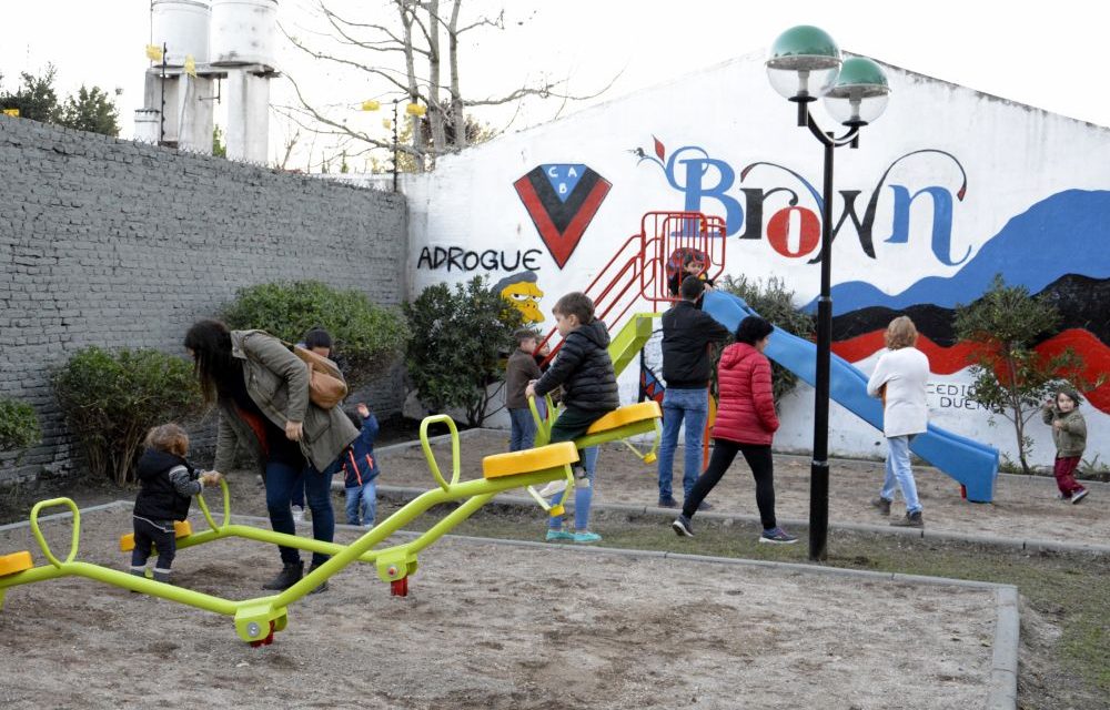 PLAZA MARMOL. INAUGURACION DEL NUEVO ESPACIO VERDE
