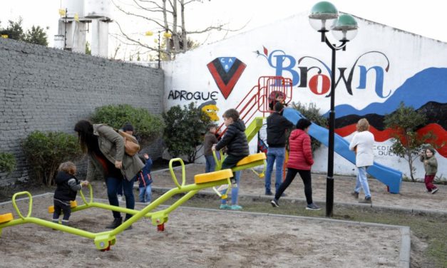 PLAZA MARMOL. INAUGURACION DEL NUEVO ESPACIO VERDE