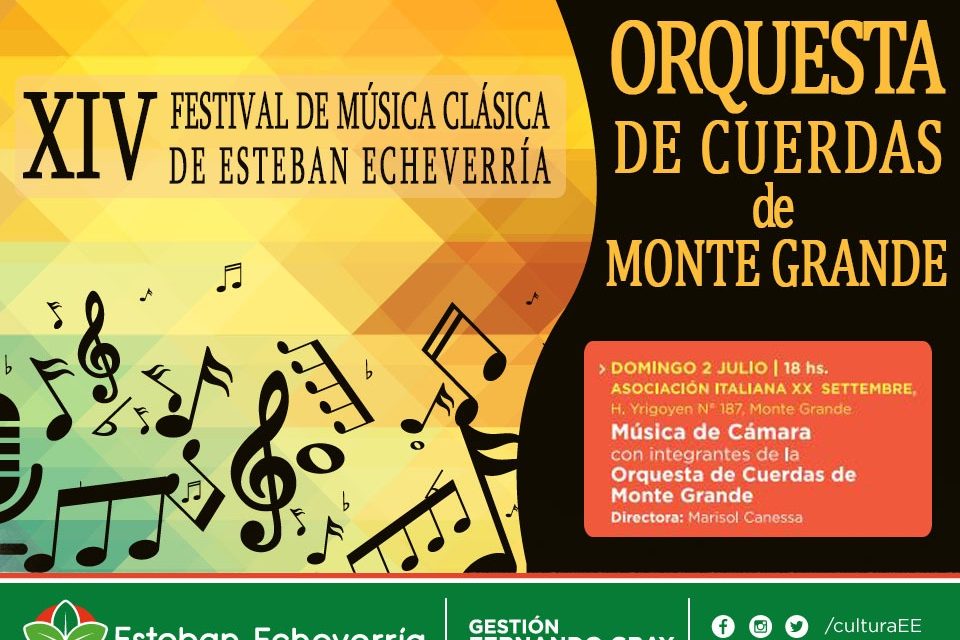AGENDA CULTURAL EN ESTEBAN ECHEVERRIA
