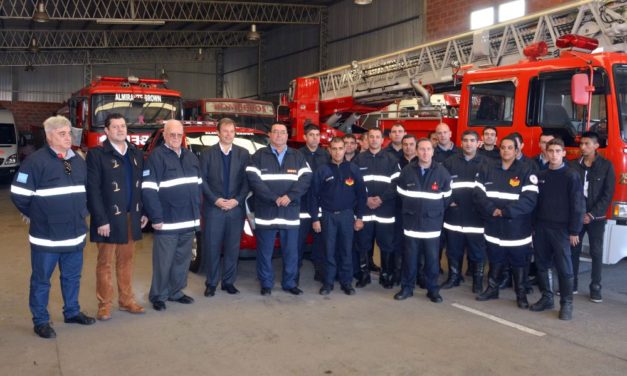 LOS BOMBEROS FESTEJARON SU DIA