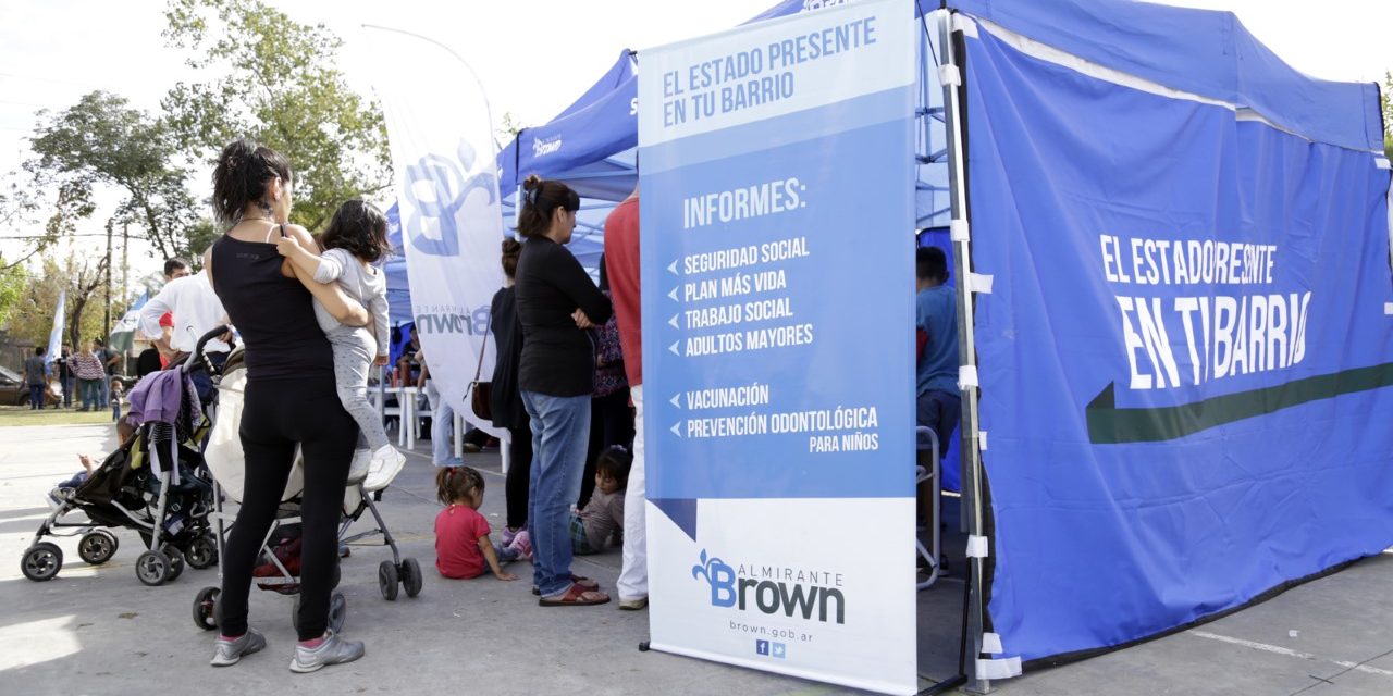 «EL ESTADO PRESENTE EN TU BARRIO» ESTA SEMANA EN GLEW