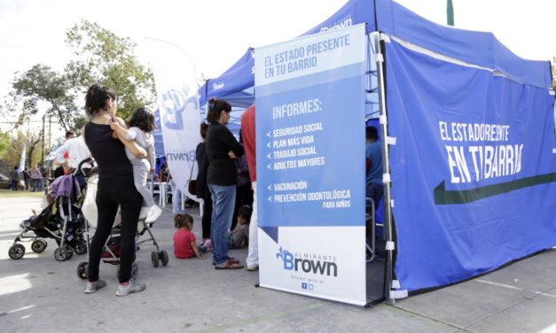 «EL ESTADO PRESENTE EN TU BARRIO» ESTA SEMANA EN GLEW