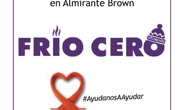 COLECTA FRIO CERO, CAMPAÑA SOLIDARIA PARA LAS PERSONAS EN SITUACION DE CALLE
