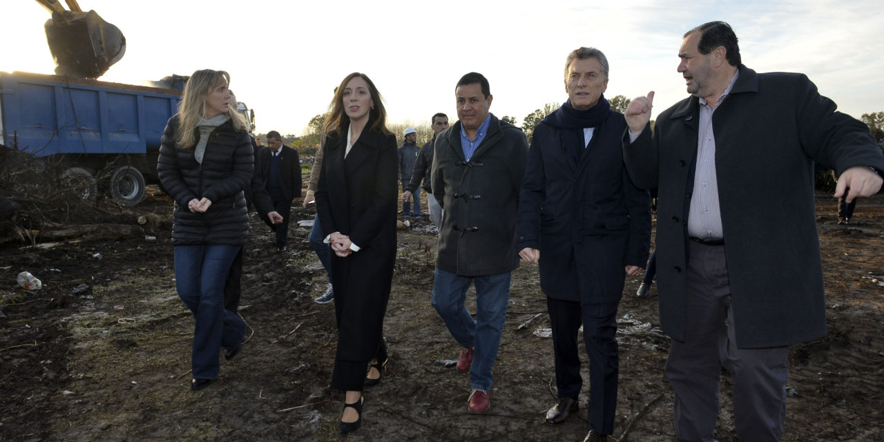MACRI Y VIDAL RECORRIERON LA CAVA DE SAN VICENTE