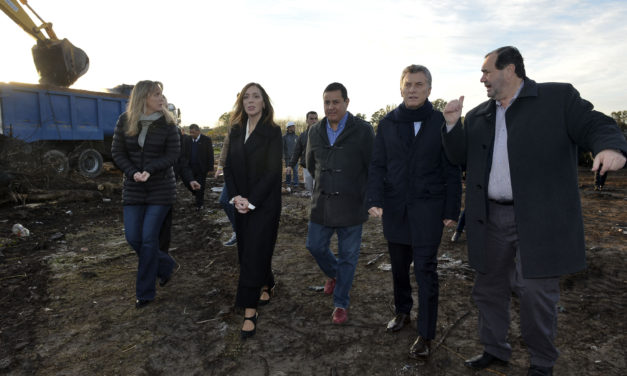 MACRI Y VIDAL RECORRIERON LA CAVA DE SAN VICENTE