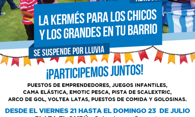 KERMESE Y ENCUENTRO DE MICROEMPRENDEDORES EN BROWN