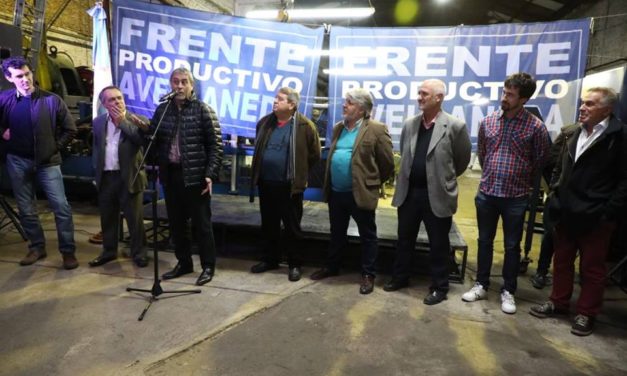 SE LANZO EL FRENTE PRODUCTIVO EN AVELLANEDA