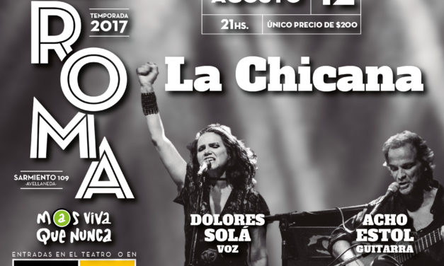 LA CHICANA EN EL TEATRO ROMA DE AVELLANEDA