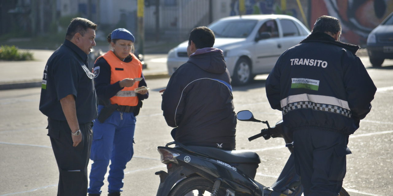 OPERATIVOS DE TRANSITO EN ESTEBAN ECHEVERRIA