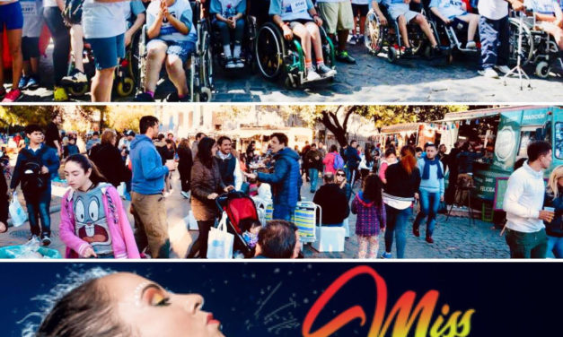 BROWN, CARRERA, FOOD TRUKCS Y MISS BOLIVIA PARA CELEBRAR EL DIA DE LA DISCAPACIDAD