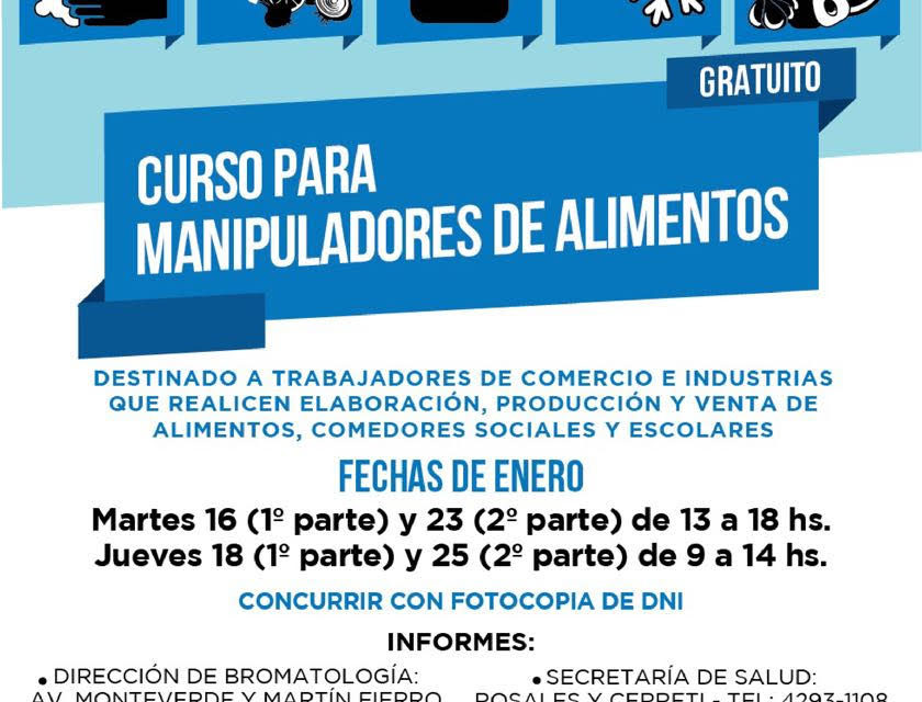 BROWN ;CURSOS GRATUITOS DIRIGIDOS A MANIPULADORES DE ALIMENTOS