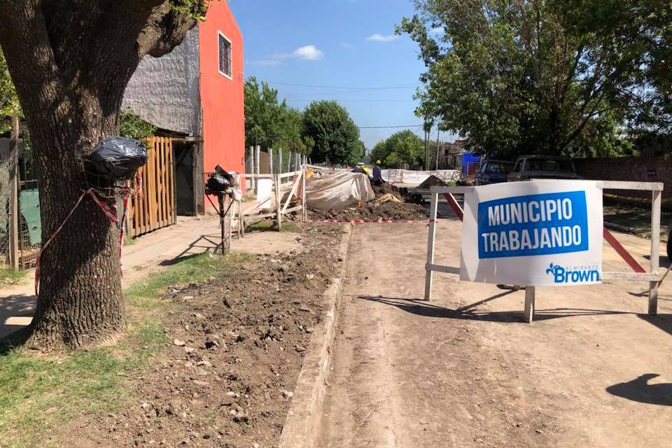 ALTE. BROWN, EL MUNICIPIO CONSTRUYE UNA PLANTA DE LIQUIDOS CLOACALES EN GLEW