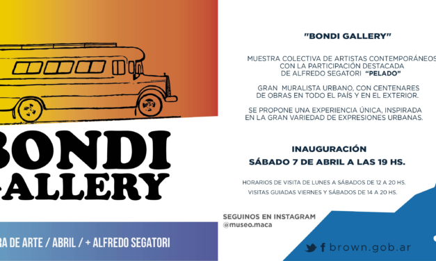 «BONDI GALLERY» EN LA CASA DE LA CULTURA DE ADROGUE