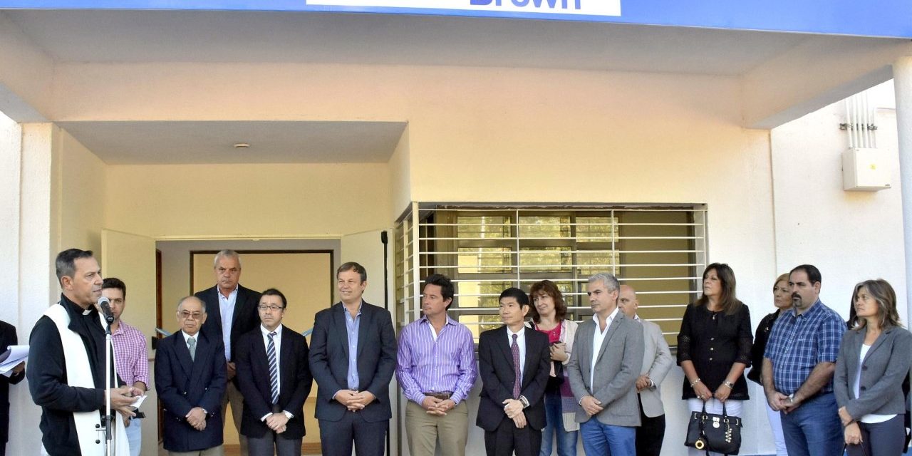 CASCALLARES INAUGURÓ LA PRIMERA ESCUELA AGRARIA DE LA REGIÓN