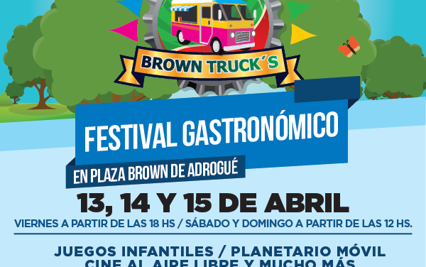 «BROWN A CIELO ABIERTO» FESTIVAL GASTRONOMICO PARA ESTE FINDE