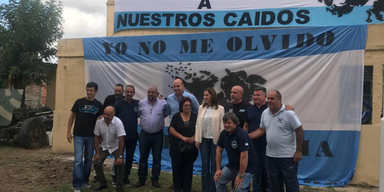 VIDAL y MOLINA VISITARON EL NUEVO CENTRO DE VETERANOS DE QUILMES