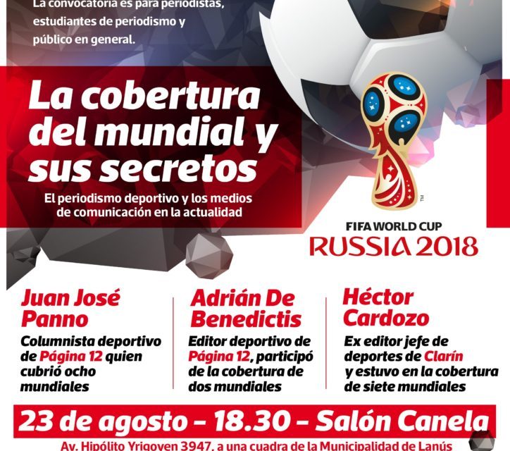 EL PERIODISMO DEPORTIVO Y LOS MEDIOS, CHARLA ABIERTA EN LANUS