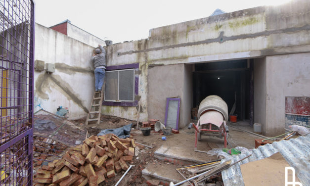 OBRAS DE REMODELACION EN «LA CASITA DE CHINGOLO»