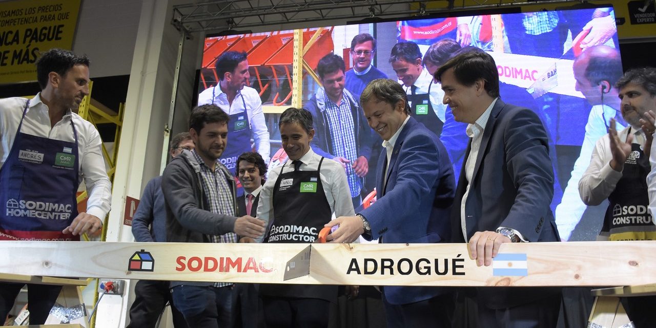 CASCALLARES DESTACO LA INSTALACION DE SODIMAC COMO GENERADORA DE EMPLEO
