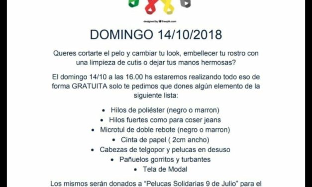 EVENTO SOLIDARIO ,»UN MECHON POR UNA SONRISA» EN BURZACO