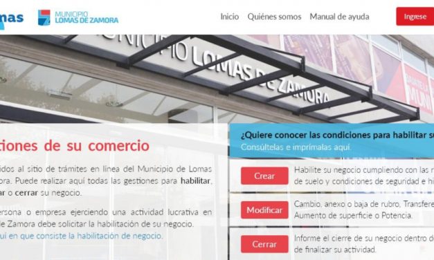 AUMENTAN LOS TRAMITES EN LA PLATAFORMA ONLINE LOMAS
