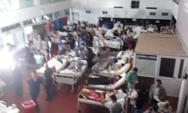 INCENDIO EN EL HOSPITAL OÑATIVIA DE RAFAEL CALZADA