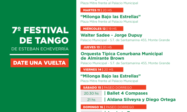FESTIVAL DE TANGO EN MONTE GRANDE