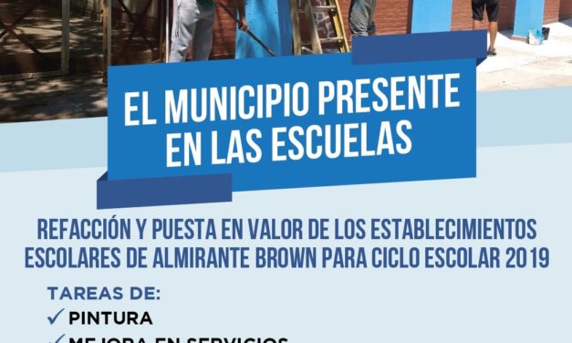 EL MUNICIPIO PRESENTE EN LAS ESCUELAS» EN BURZACO
